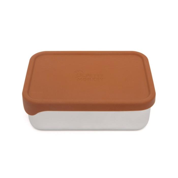 Petit Monkey – Φαγητοδοχείο Stainless Steel Riley Baked Clay