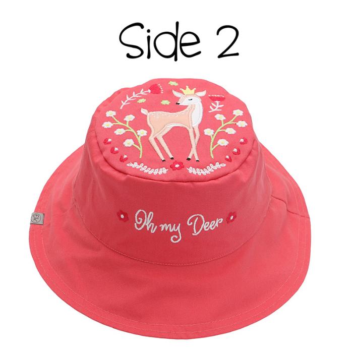 Καπέλο Διπλής Όψης UPF 50   Bunny/Deer - LARGE 4-6 yrs