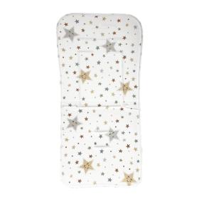 Κάλυμμα Καροτσιού Stars Λευκό 35x80cm.