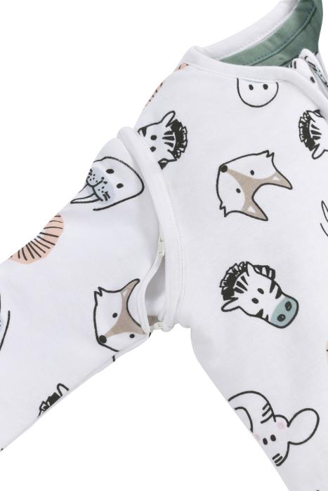 Meyco Baby Animal Υπνόσακος 4 εποχές Πολύχρωμος