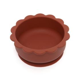 Petit Monkey – Μπολ σιλικόνης Lion - Baked Clay