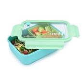 Melii – Bento 3 θέσεων 1250ml - Lime-Mint-Blue