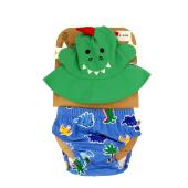 Σετ Μαγιό και Καπέλο UPF50  Devin the Dino & Friends - 6-12m