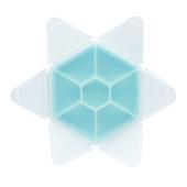 Melii – Snackle Box Hexagon Blue