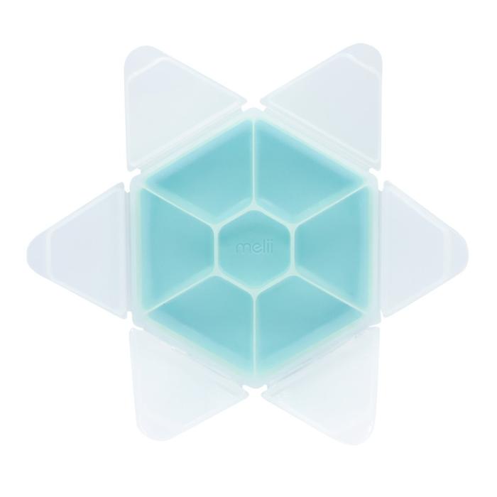 Melii – Snackle Box Hexagon Blue