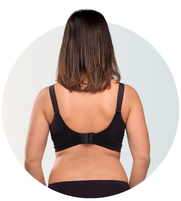 Carriwell Σουτιέν Θηλασμού Padded CarriGel™ - ΜΑΥΡΟ - XXL