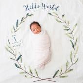 Mουσελίνα Φωτογράφισης   Κάρτες- Hello World