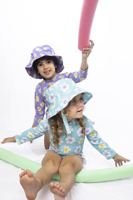 Αντηλιακό Bucket Καπέλο Devin the Dino & Friends - 6-12m