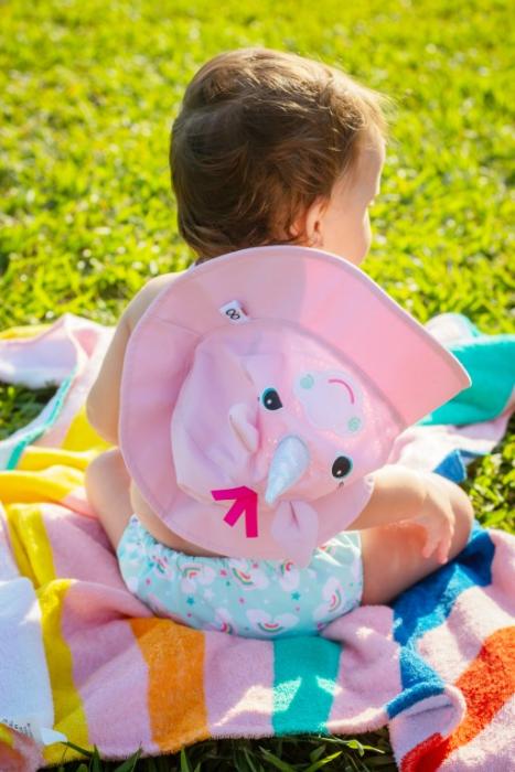 Σετ Μαγιό και Καπέλο UPF50  Unicorn - 6-12m