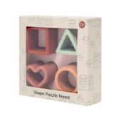 Petit Monkey – Παζλ σφηνώματα Σιλικόνης Heart 0 yrs