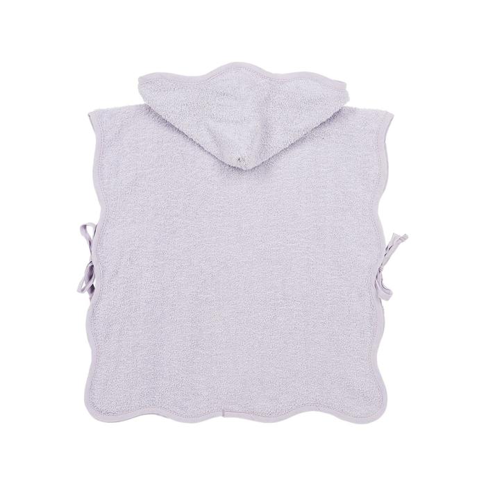 Meyco Πόντσο Μπάνιου terry Wavy – soft lavender – 1-3 years