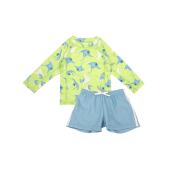 Zoocchini Σετ UV Μαγιώ Σορτς και Μπλούζα Stingray - 3 ΕΤΩΝ