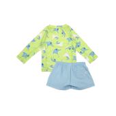 Zoocchini Σετ UV Μαγιώ Σορτς και Μπλούζα Stingray - 2 ΕΤΩΝ
