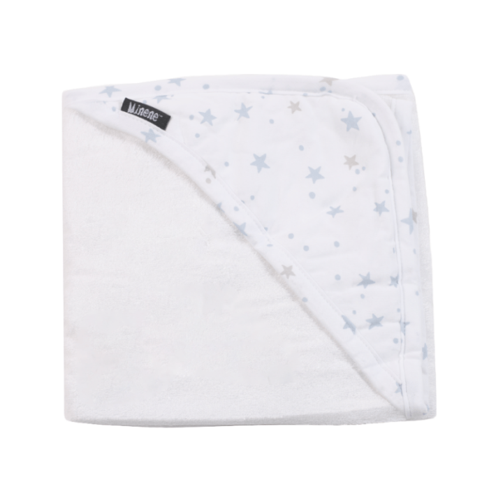 Minene Πετσετα Bamboo Blue Stars