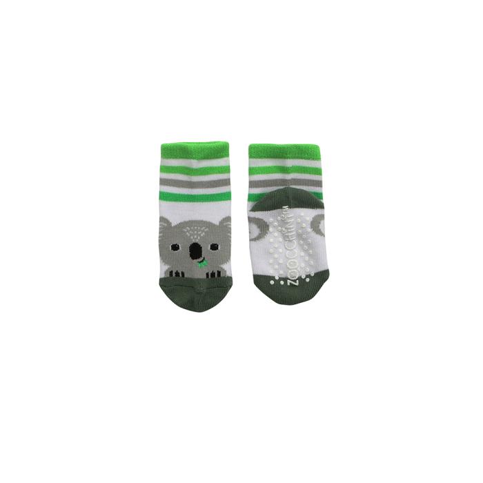 Grip Easy Crawler Pants & Socks Set – Koala - 6-12m