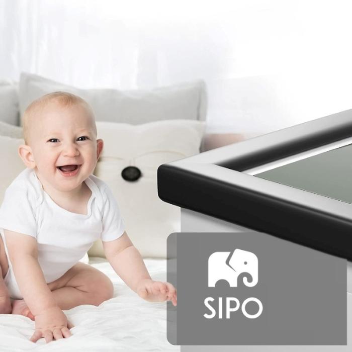 Αφρώδες Προστατευτικό ρολό επιφανειών Μαύρο