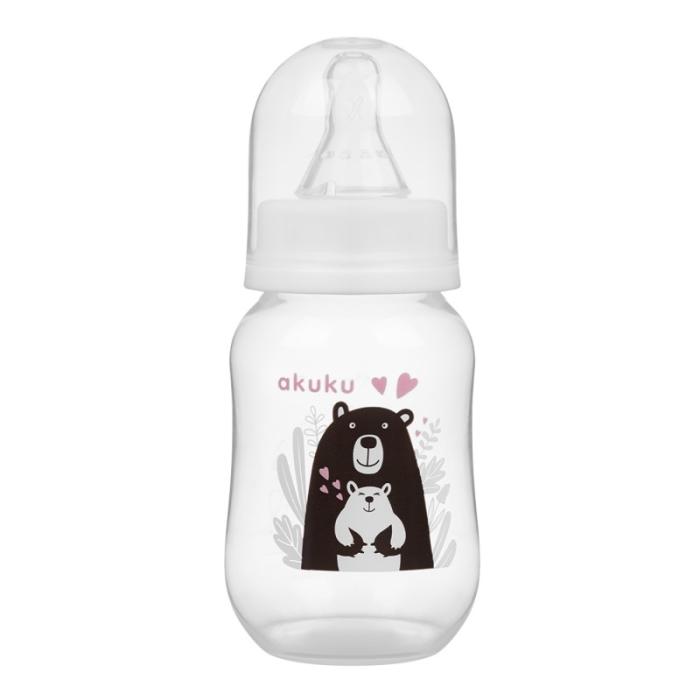 Μπιμπερό με θηλή σιλικόνης - Bear