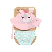 Zoocchini Σετ Μαγιό και Καπέλο UPF50+ Zoocchini Unicorn - pigibebe.gr