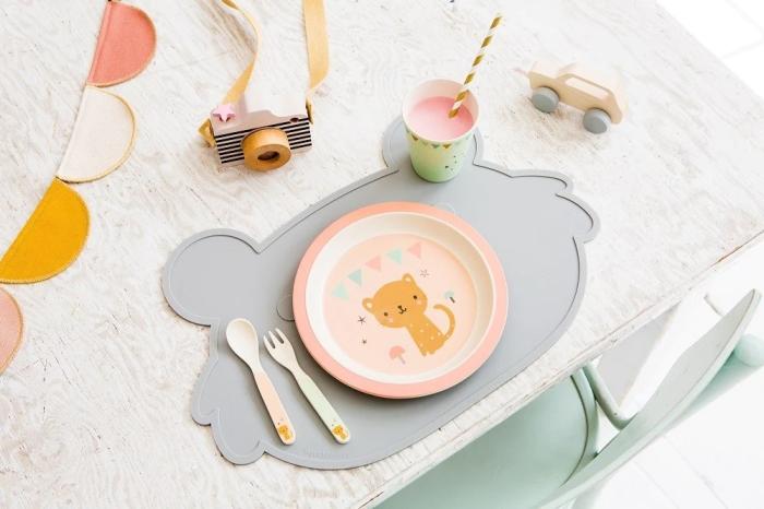 Petit Monkey – Koala Placemat σιλικόνης white