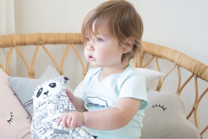 Minene Cuddly Toy Double Side – Grey
