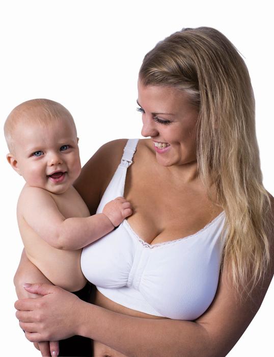 Carriwell Σουτιέν Θηλασμού Padded CarriGel™ - Λευκό - L