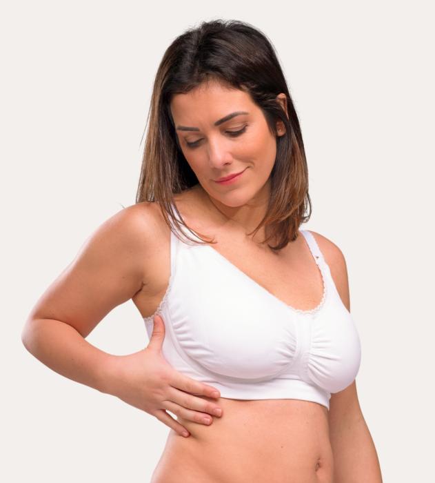 Carriwell Σουτιέν Θηλασμού Padded CarriGel™ - Λευκό - L