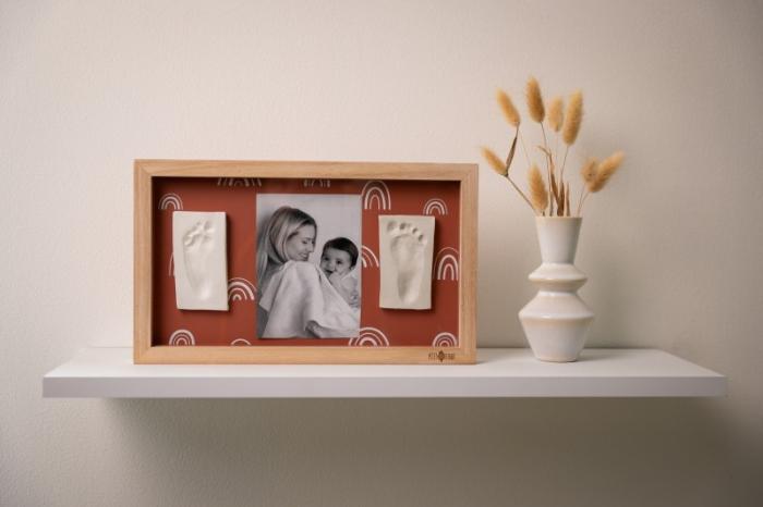 2 Prints Frame – Rainbow Terracotta