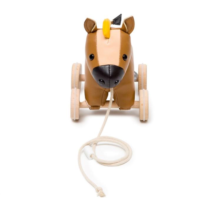 Charles the pull along horse