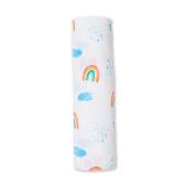 Lulujo Μουσελίνα – Rainbow Sky Swaddling Blanket