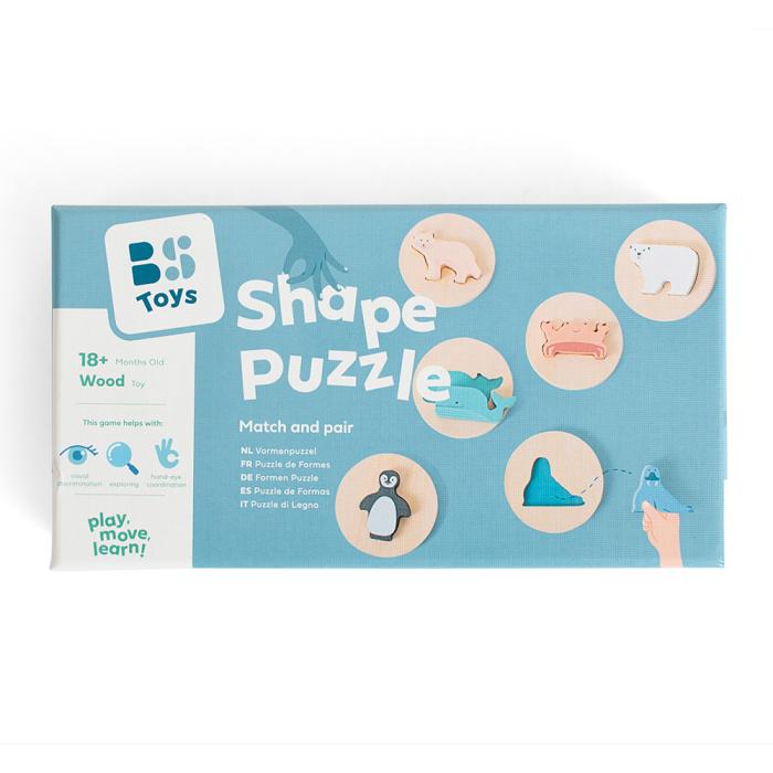 BS Toys – Puzzle Με Σφηνώματα