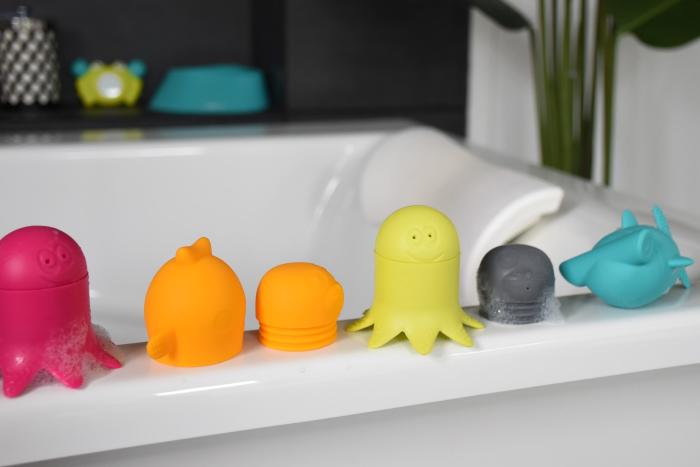 Bbluv Buddies – Σετ 6 Παιχνίδια Μπάνιου Σιλικόνης