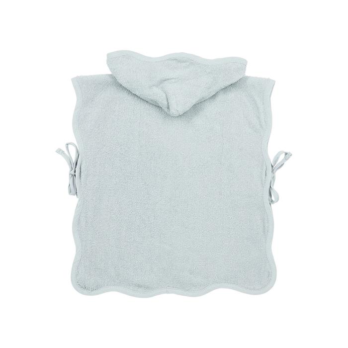 Meyco Πόντσο Μπάνιου Wavy – grey blue – 1-3 years