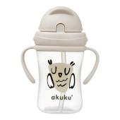 Ποτηράκι με καλαμάκι 300 ml Owl