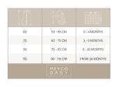 Meyco Υπνόσακος Forest Animals με αποσπώμενα μανίκια (0-5 ετών) - 90cm
