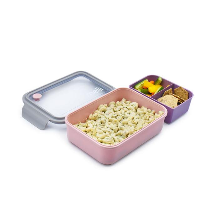 Melii – Bento 3 θέσεων 1250ml - Lime-Mint-Blue