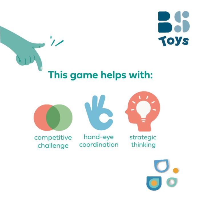 BS Toys – Παιχνίδι Μνήμης 3 Σχημάτων