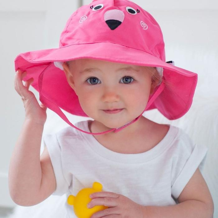 Zoocchini Αντηλιακό Καπέλο UPF50  - Καμηλοπάρδαλη - 6-12m