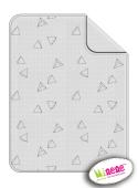 Minene Πικέ Κουβέρτα 3D Dark Grey
