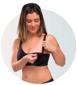 Carriwell Σουτιέν Χωρίς ραφές με ενίσχυση (padded) - Λευκό - L