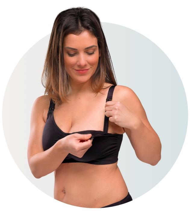 Carriwell Σουτιέν Χωρίς ραφές με ενίσχυση (padded) - Λευκό - L