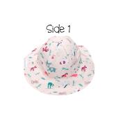 Καπέλο Διπλής Όψης UPF 50  Pink Zoo - MEDIUM 2-4 yrs