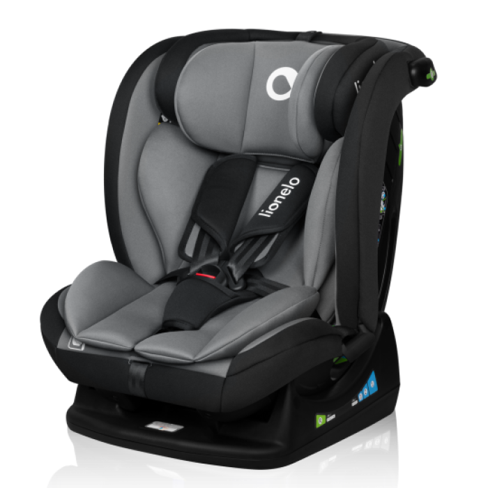 Lionelo Izzy i-size Κάθισμα Αυτοκινήτου 40-150cm Black Gray