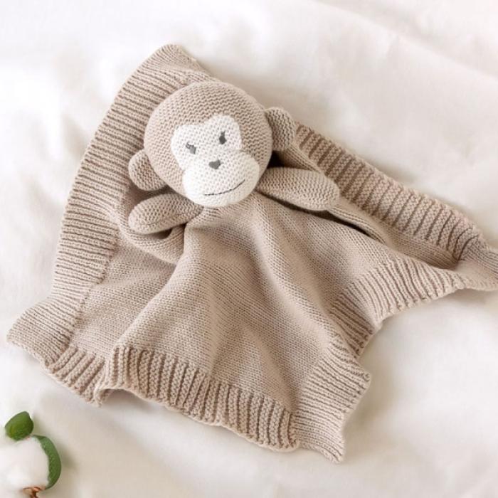 Πανάκι Παρηγοριάς Cotton Friends Μαιμουδάκι 25cm.