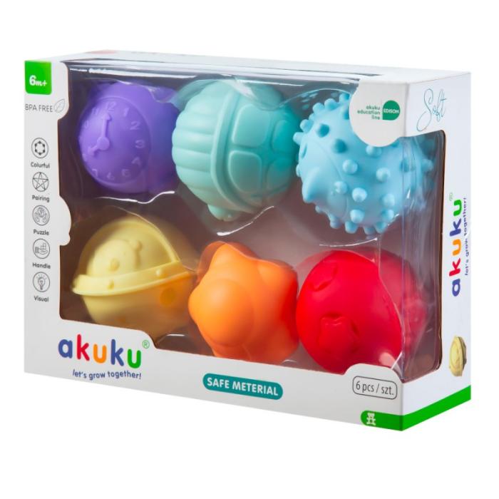 Σετ Sensory Balls (6τμχ)