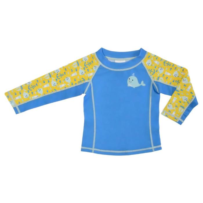 Αντιηλιακό Μπλουζάκι UPF50 Willy the Whale - 12-24m