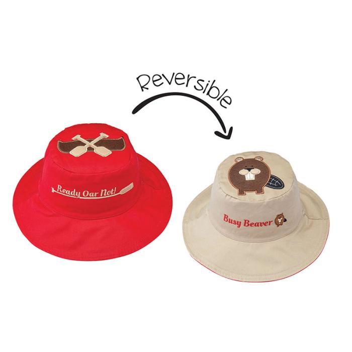 Καπέλο Διπλής Όψης UPF 50 Canoe/Beaver (Cotton) - LARGE 4-6 yrs