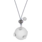 ProudMama Babybell Μενταγιόν Grey Silver Hearts