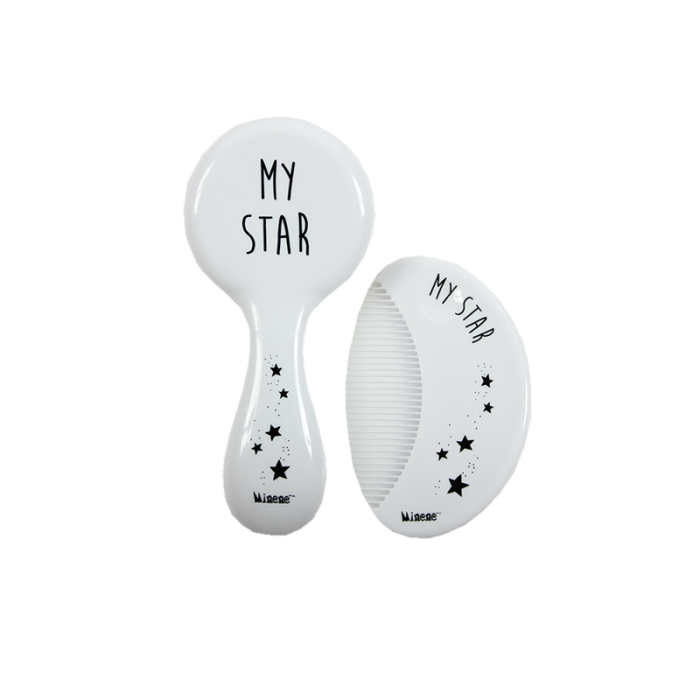 Minene Baby Set Hair - Λευκό