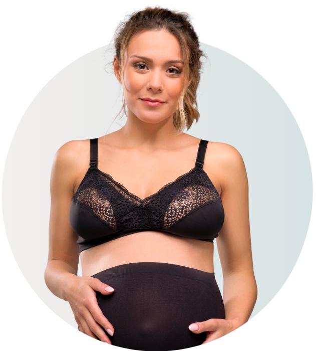 Σουτιέν Θηλασμού Soft as Silk - Black - Small