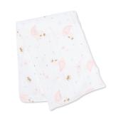 Lulujo Μουσελίνα – Swan Swaddling Blanket